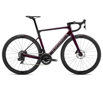 Orbea ORCA M21eLTD PWR - 2023 | Red Wine - Carbon Raw 