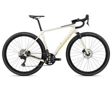 Orbea TERRA M30TEAM - 2024 | Ivory White-Spicy Lime 
