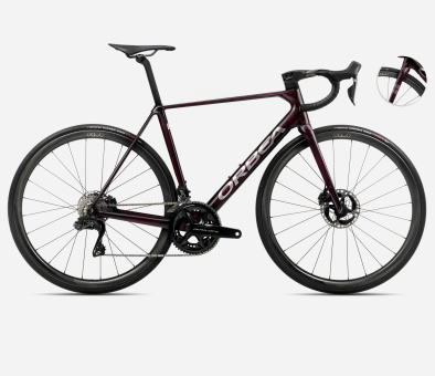 Orbea ORCA M10iLTD PWR - 2025 | Wine Red - Titanium 