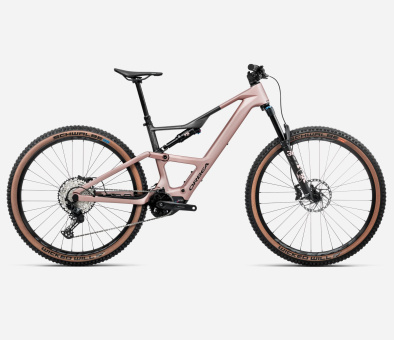 Orbea RISE SL M20 630W - 2025 | Desert Rose - Carbon Raw 