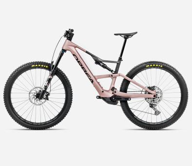 Orbea RISE LT M20 420W - 2025 | Desert Rose - Carbon Raw 